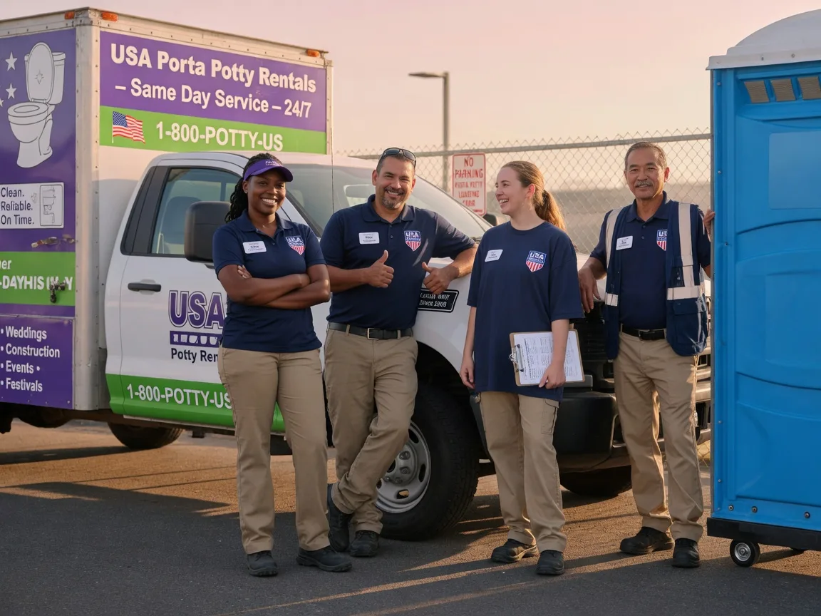 Porta Potty Rental company in Winburne, PA